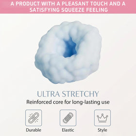 Generic pink-blue stress ball set makes a thoughtful gift for stress relief.