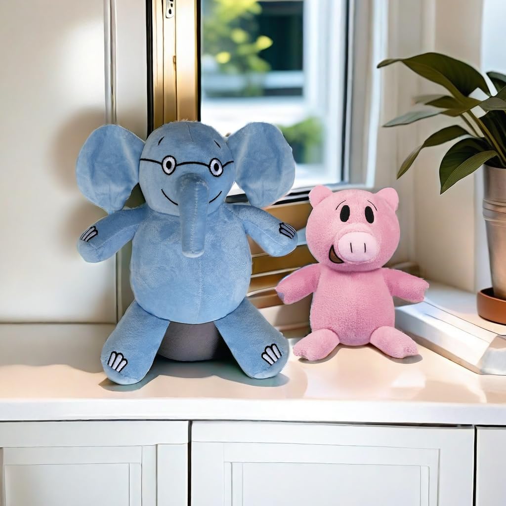 Generic pink pig plush toy, perfect cozy decorative gift for kids.