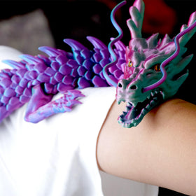 Generic PLA dragon model smooth and durable ideal desk or car decor
