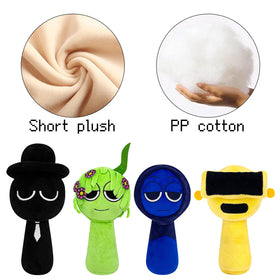 Generic stuffed animal brings playful ambiance to bedrooms and offices.