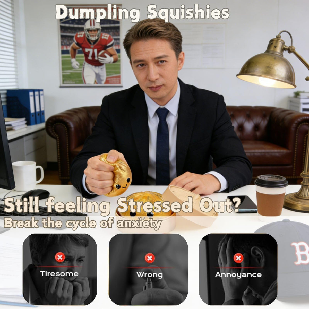 Generic portable squishies show off-the-go squishability.