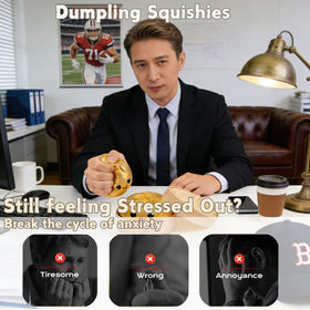 Generic portable squishies show off-the-go squishability.