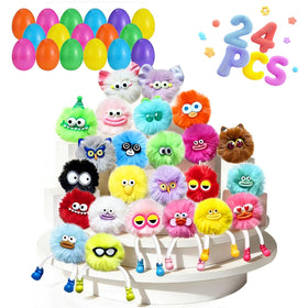 Generic prefixed Easter Eggs plush variety with soft textures for joyful kid play