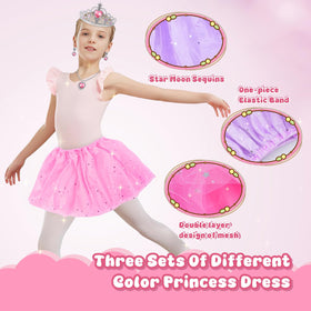 generic princess dress purple the comfortable polyester supports hours of creative roleplay