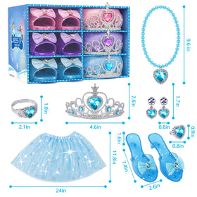 generic princess jewelry set the coordinated earrings, bracelets, and necklaces inspire accessorizing