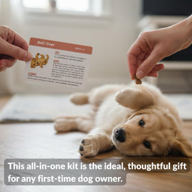 Generic Puppy Training Cards training clicker bonus enhances positive reinforcement practice.