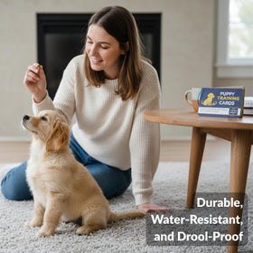 Generic Puppy Training Cards training journal pages track progress and reflections.