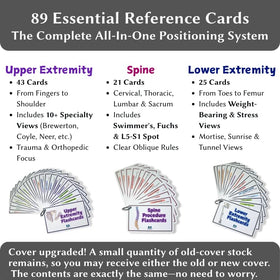 Generic Radiology Flashcards upper extremity views for on-the-go reference