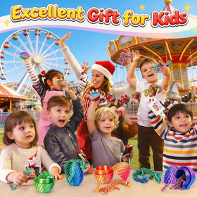 Generic rainbow colors egg highlights vibrant mystery colors for exciting unboxings.