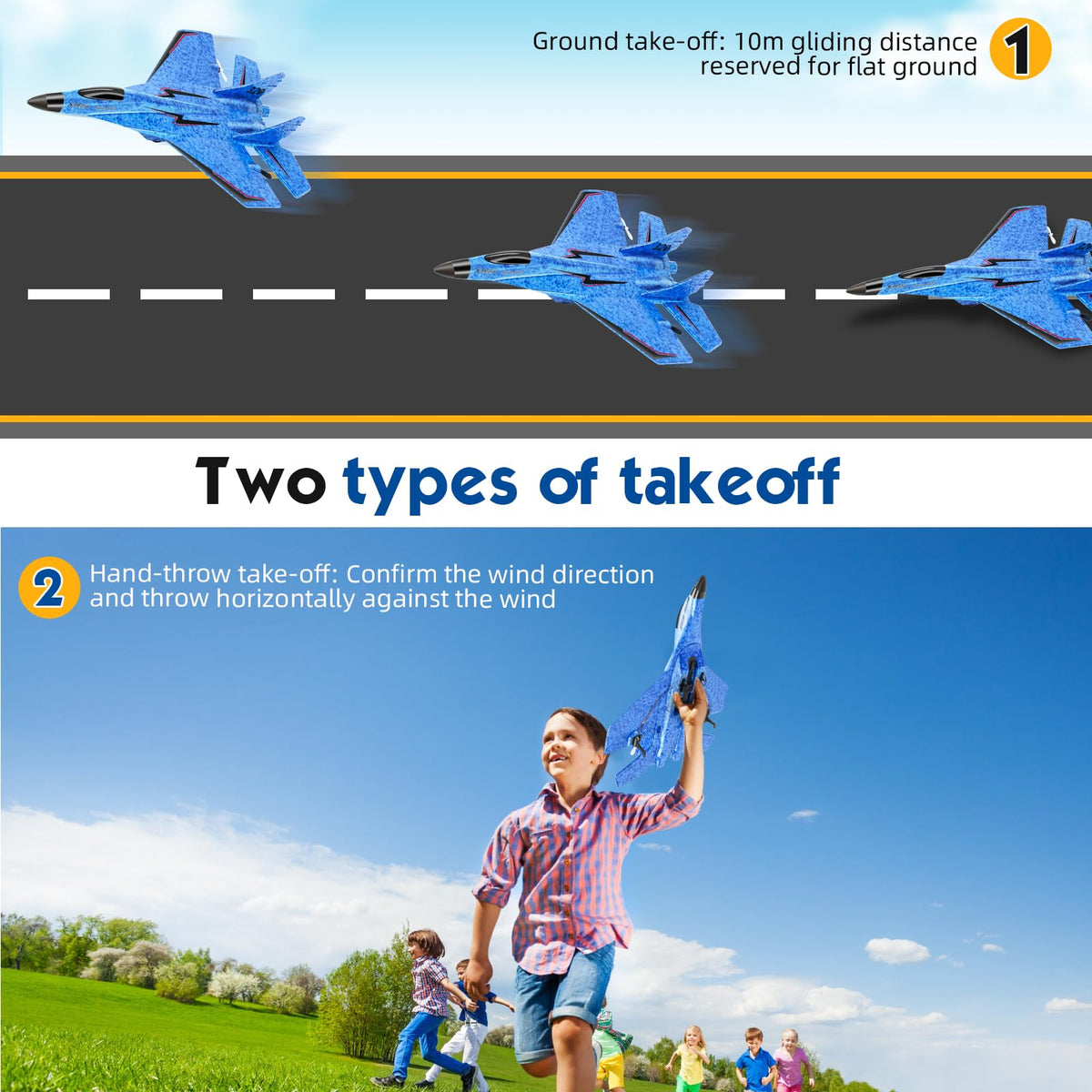 Generic RC Plane beginner-stability feature aids quick learning sessions.