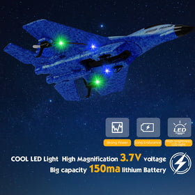 Generic RC Plane supports two-way flight for versatile maneuvering.