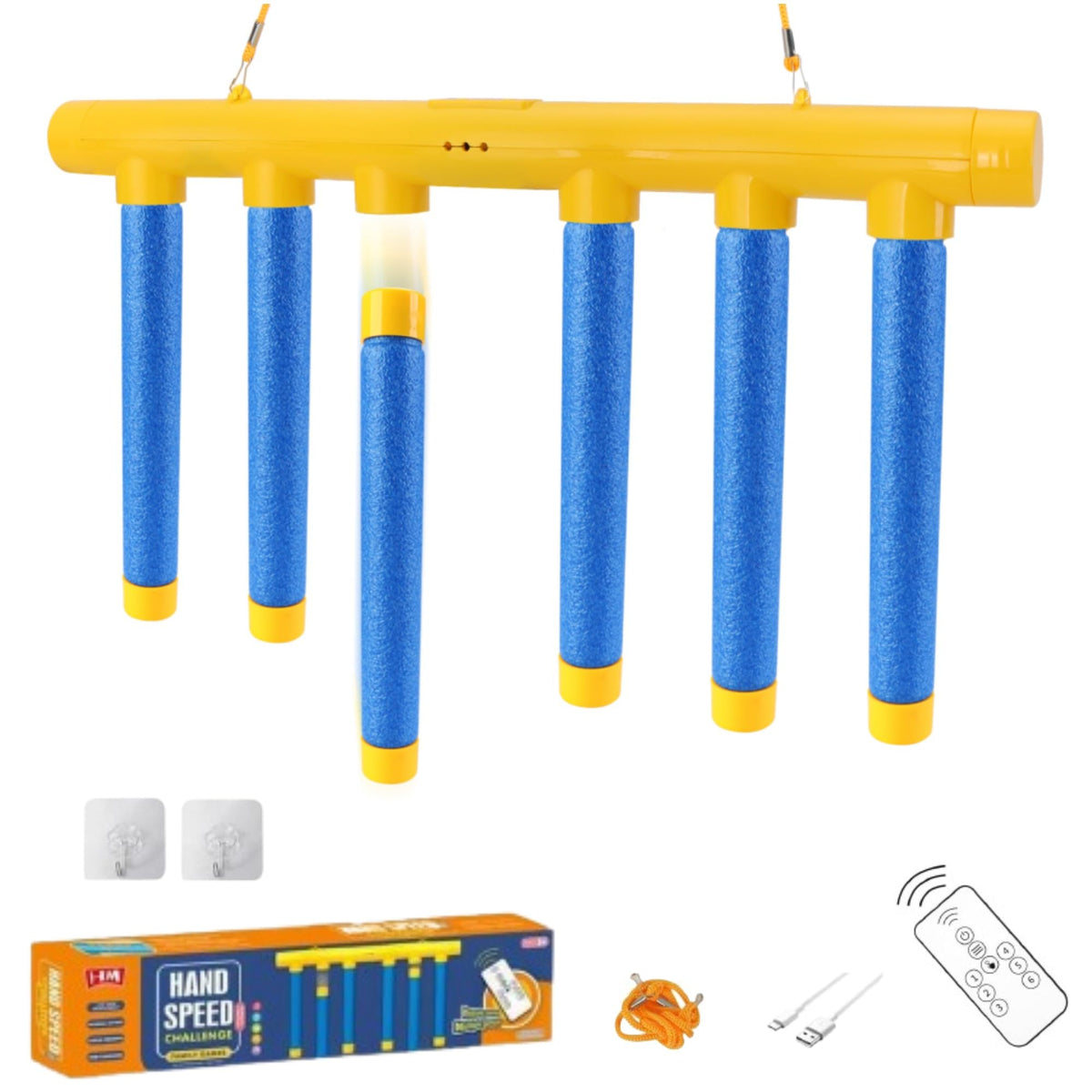 Generic Reflex Drop Sticks setup shows compact design for portable practice
