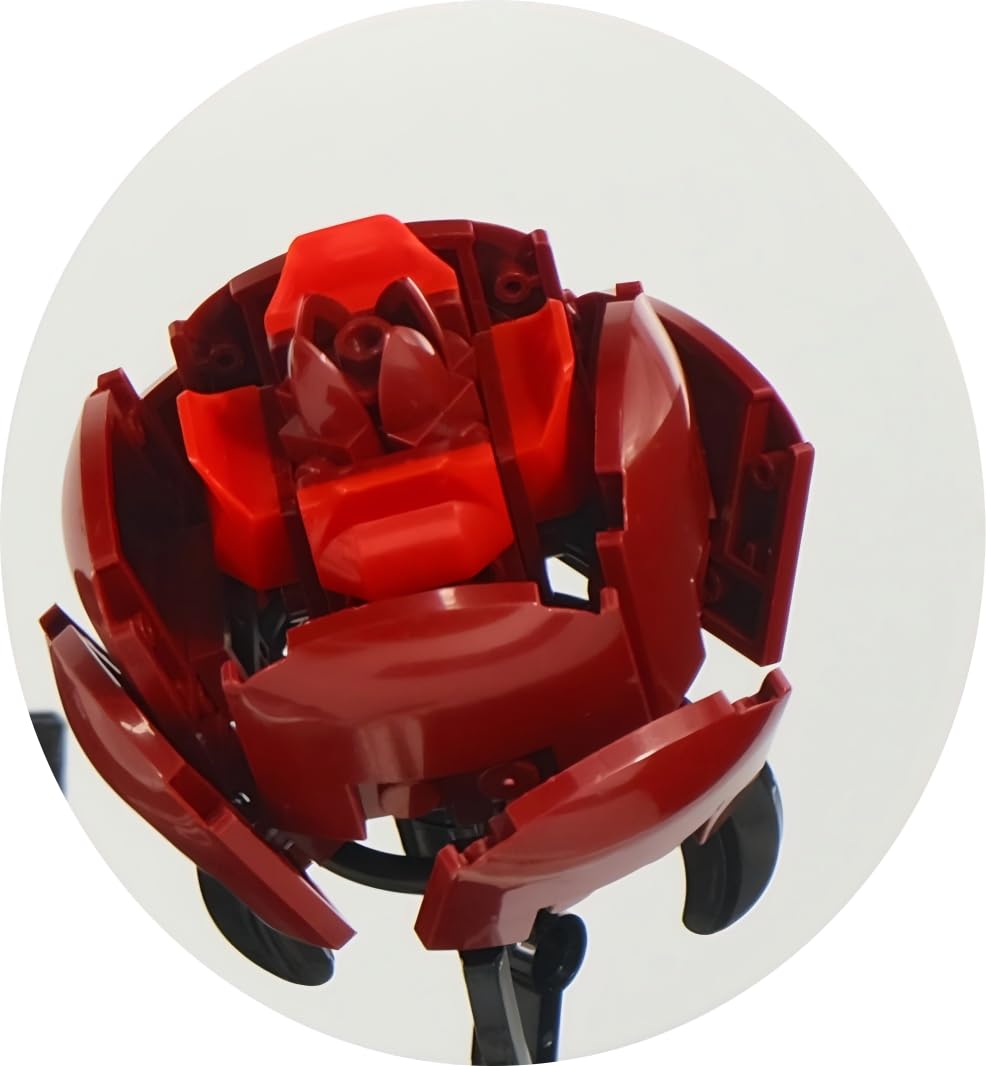 Generic RITTSUN skull rose set assembles with easy instructions for teens and adults seeking creative decor.
