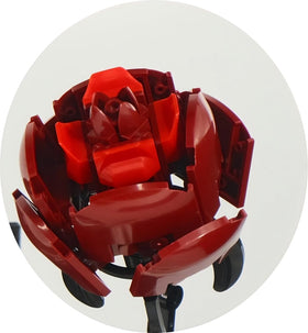 Generic RITTSUN skull rose set assembles with easy instructions for teens and adults seeking creative decor.