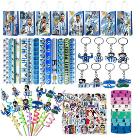 Generic Soccer Star bracelets: durable silicone wearables ideal for reusable party favors.