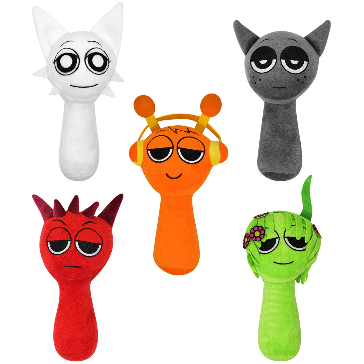 Generic Sprunky Plush 8-inch unboxing moment, delightful packaging reveal