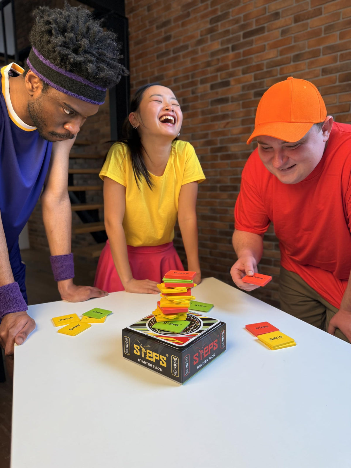 Generic Steps Games Starter Pack mystery sticker pack adds playful customization.