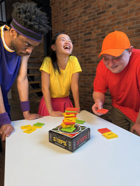 Generic Steps Games Starter Pack mystery sticker pack adds playful customization.