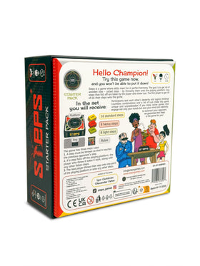 Generic Steps Games Starter Pack steps set enables varied weights for flexible strategy.