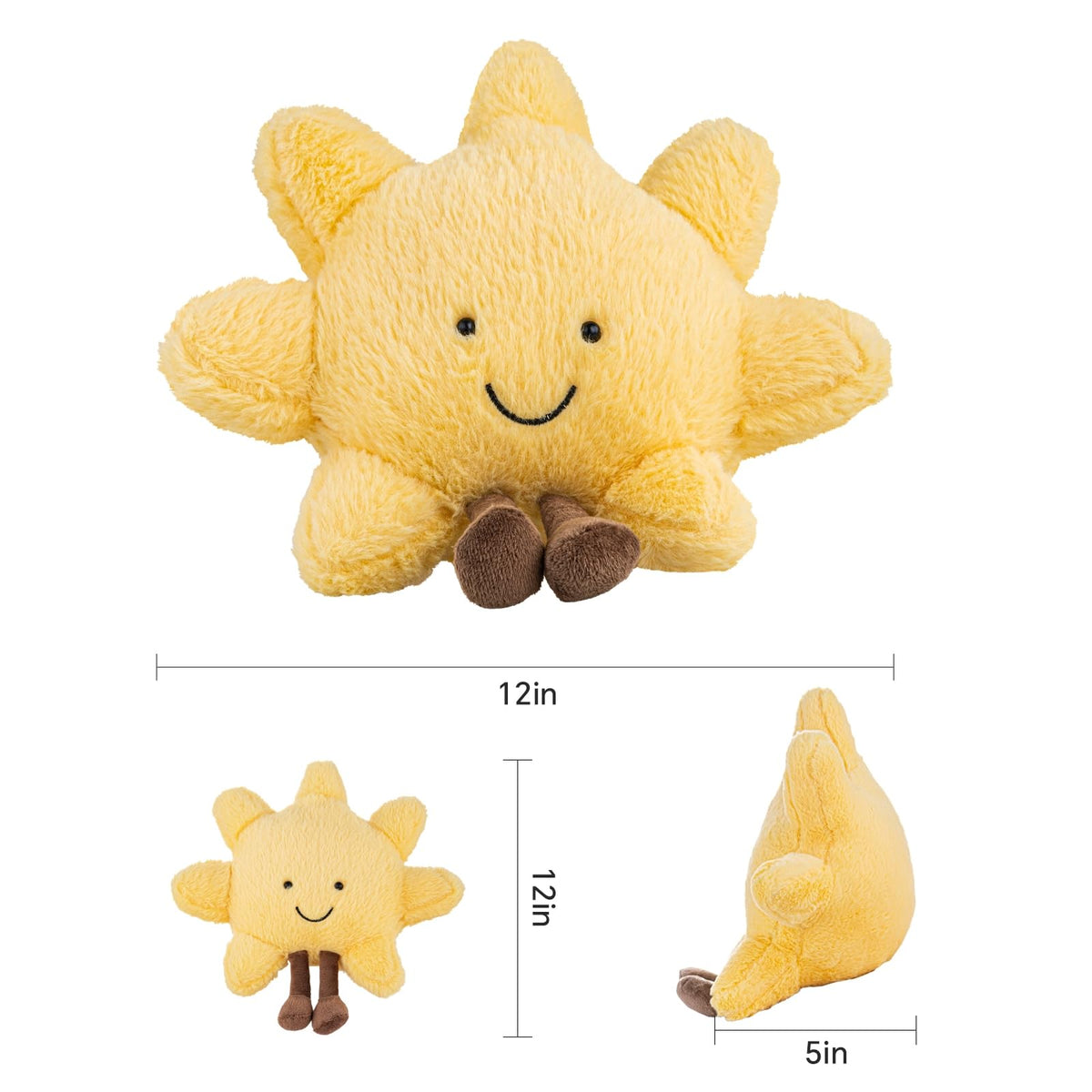 Generic Sun and Moon Plush playtime setup invites imaginative storytelling.