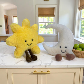 Generic Sun Plush Toy cuddly sun for hugs and comfort.