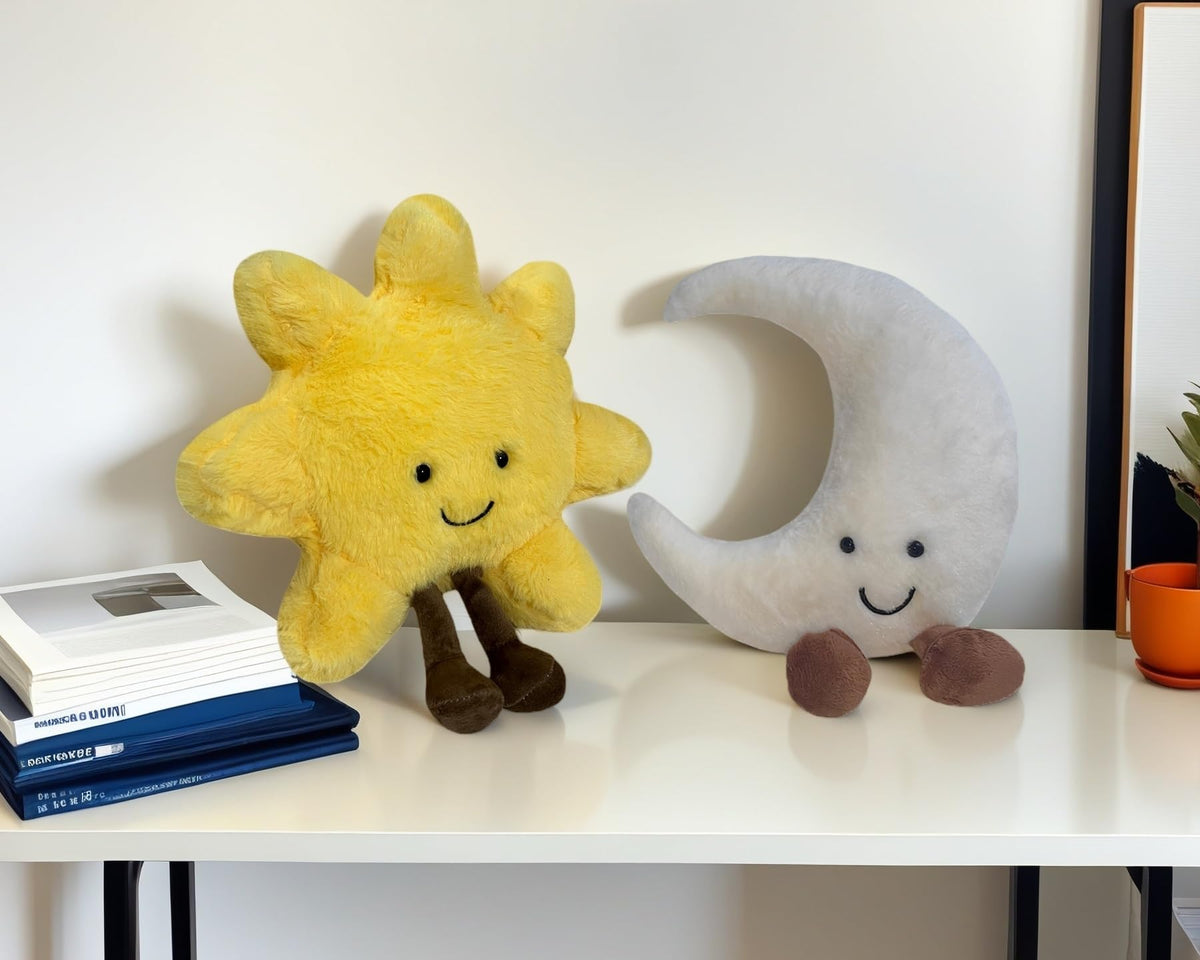 Generic Sun Plush Toy plush fabric ideal for gentle snuggling.