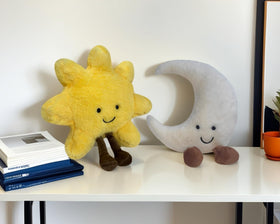 Generic Sun Plush Toy plush fabric ideal for gentle snuggling.