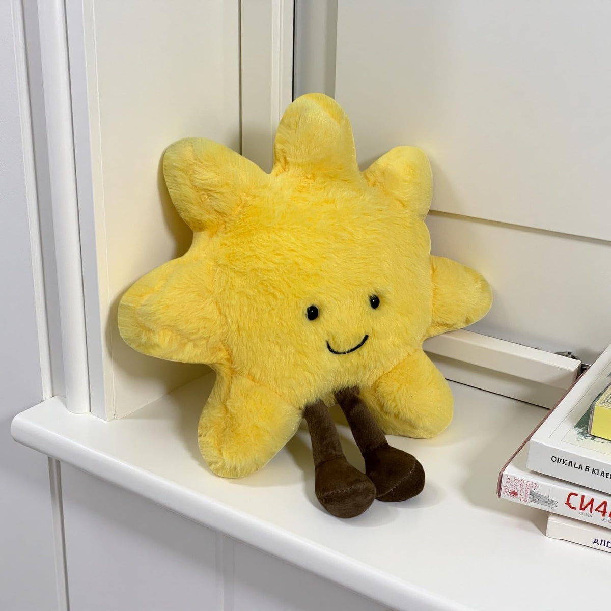 Generic Sun Plush Toy bright room decor accent.