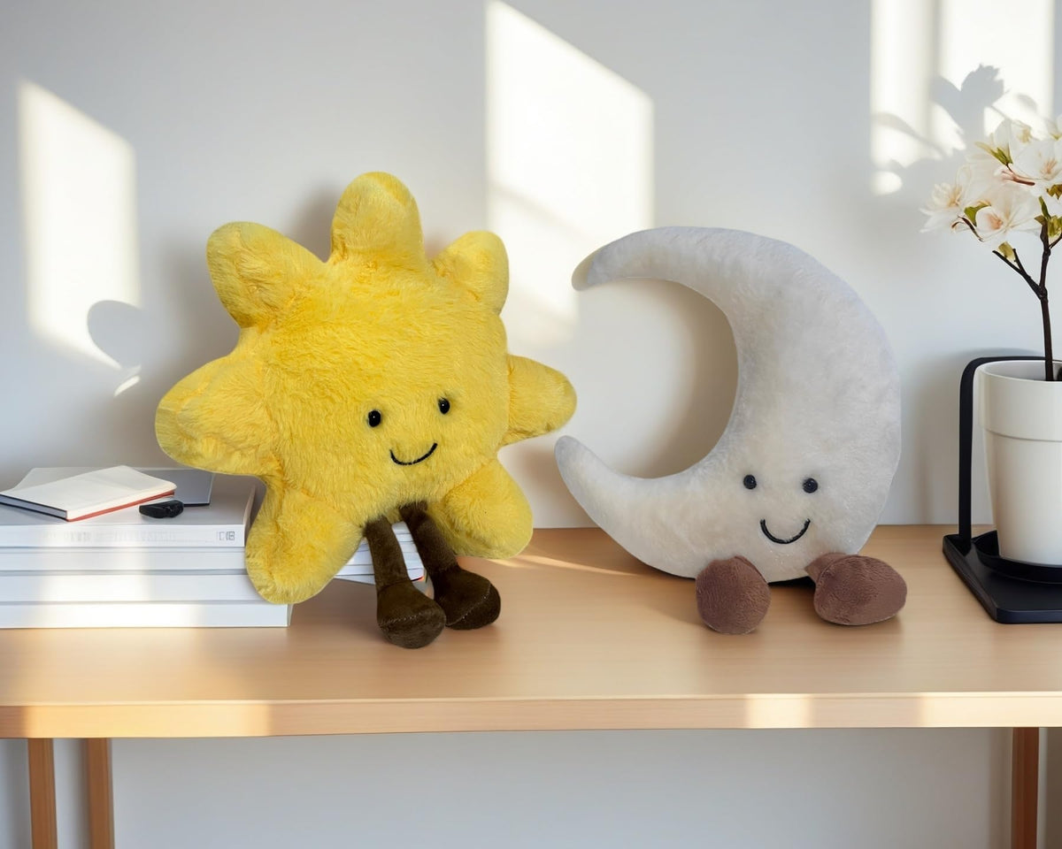 Generic Sun Plush Toy soft pillow for cozy sofa decor.