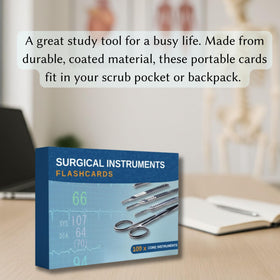 Generic Surgical Instruments Flashcards detail card with names, aliases, functions to boost recall.
