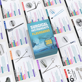 Generic Surgical Instruments Flashcards durable laminated stock designed to withstand daily study use