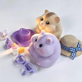 Generic Taba Squishy Hamster front view emphasizes soft texture and non-toxic material.