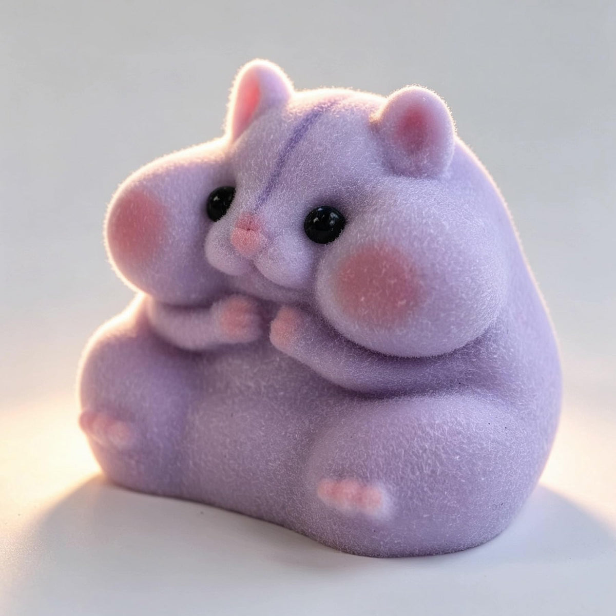 Generic Taba Squishy Hamster pack demonstrates two-piece set with accessories.