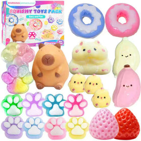 Generic Taba Toys 21Pack squishy kit—front view for calm focus and playful decor.