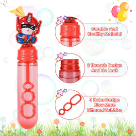 Generic Transform Robot Bubble Wand comes in a 24-pack for parties
