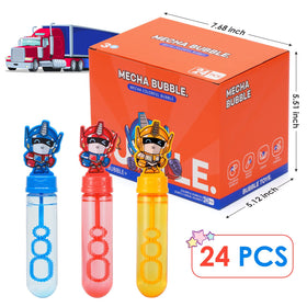 Generic Transform Robot Bubble Wand supports safe, cooperative play for children