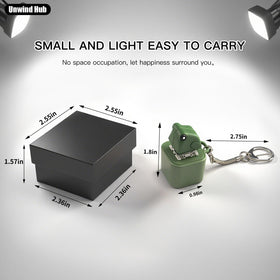 Generic Unwind Hub two-pack croaking frog keychains for shared amusement