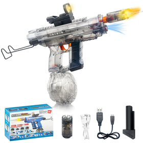 Generic upgraded electric water gun with LED light for thrilling evening battles