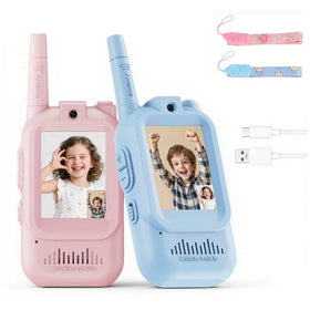 Generic video walkie talkies for kids camera enable real-time video chats during play