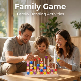 Generic wooden spare posts for rearranging the puzzle