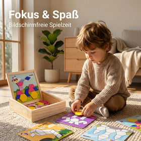 Generic Wooden Storage Case doubles as a playing surface and neat storage.
