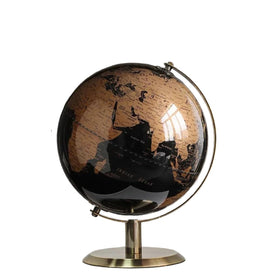Generic World Globe with rotating stand adds a modern focal point to your desk.