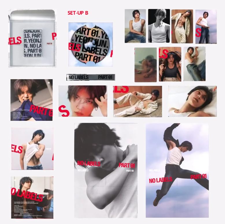 Generic Yeonjun No Labels Part 01 Set-Up B Ver contents image, great for fans to admire.
