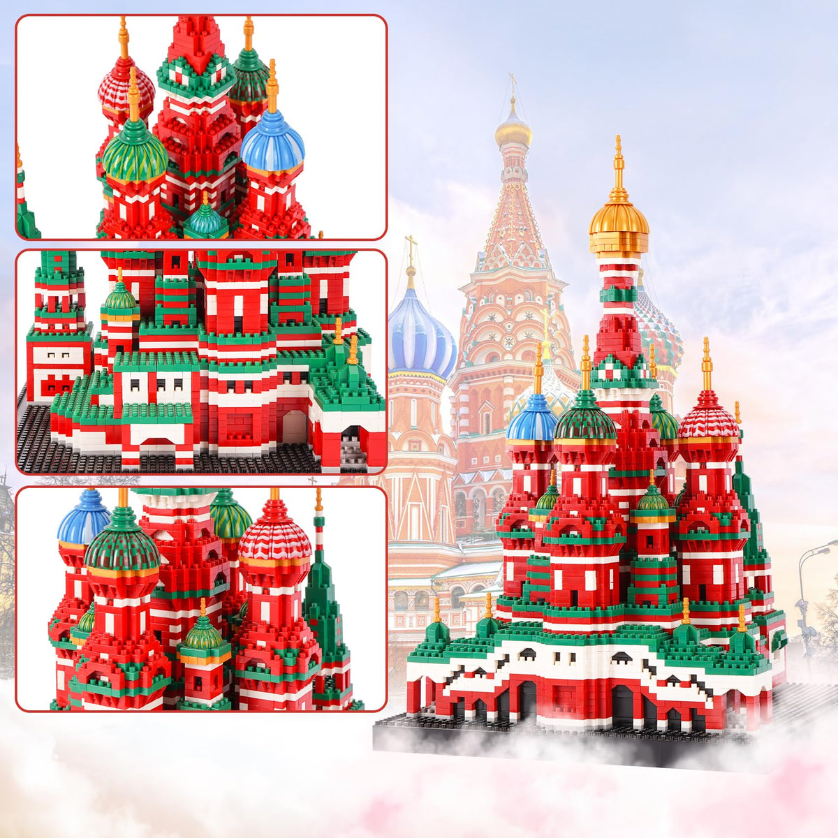 Geniteen vivid color architecture model highlights authentic design details