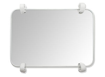 Genius Baby Toys large double-sided baby mirror with high-contrast images for visual stimulation.