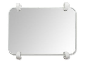 Genius Baby Toys large double-sided baby mirror with high-contrast images for visual stimulation.
