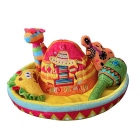 Genius Baby Toys Cinco de Mayo sombrero for engaging sensory exploration