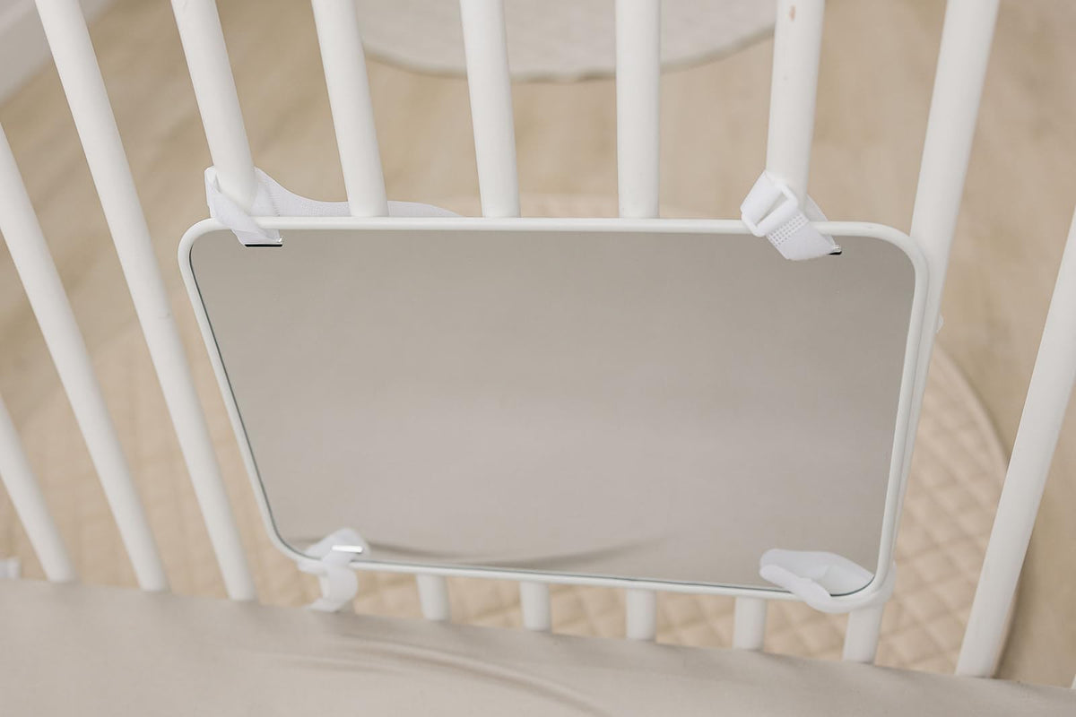 Genius Baby Toys crib or bassinet compatibility for flexible placement.