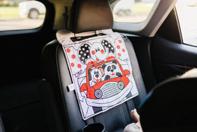 Genius Baby Toys Side 2 elephants and dogs illustrations spark recognition and curiosity.
