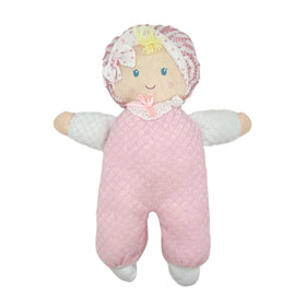 Genius Baby Toys soft baby doll 11-inch cuddle partner for infants.
